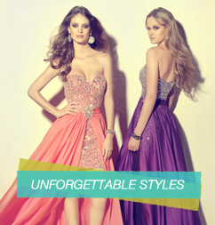 two girls in dresses - unforgettable styles